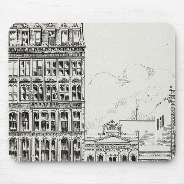 Mousepad Montgomery East side Pine e Califórnia (Frente)