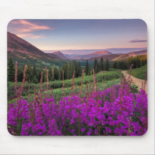 Mousepad Montículo com crista do nascer do sol   do