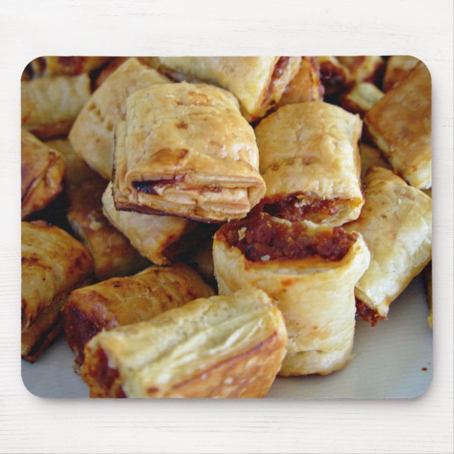 Mousepad Montões de rolos de salsicha (Frente)