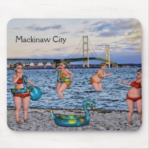 Mousepad Montsepad da ponte de Mackinaw