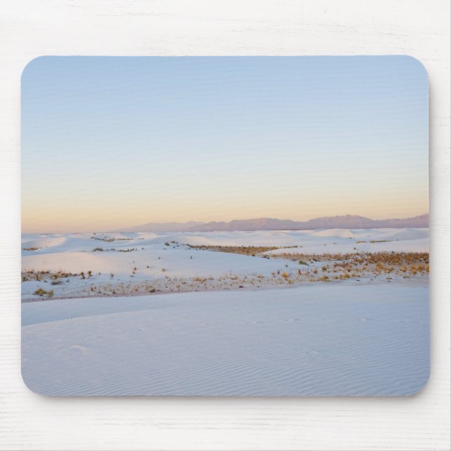 Mousepad Monumento Nacional White Sands, Dunas Transversais (Frente)