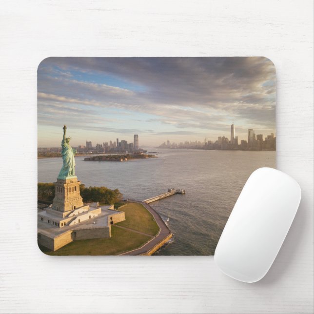 Mousepad Monumentos | Estátua da Liberdade (Com mouse)