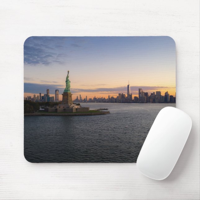 Mousepad Monumentos | Estátua da Liberdade NYC (Com mouse)