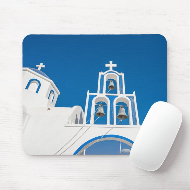 Mousepad Monumentos | Igreja Grego Azul (Com mouse)