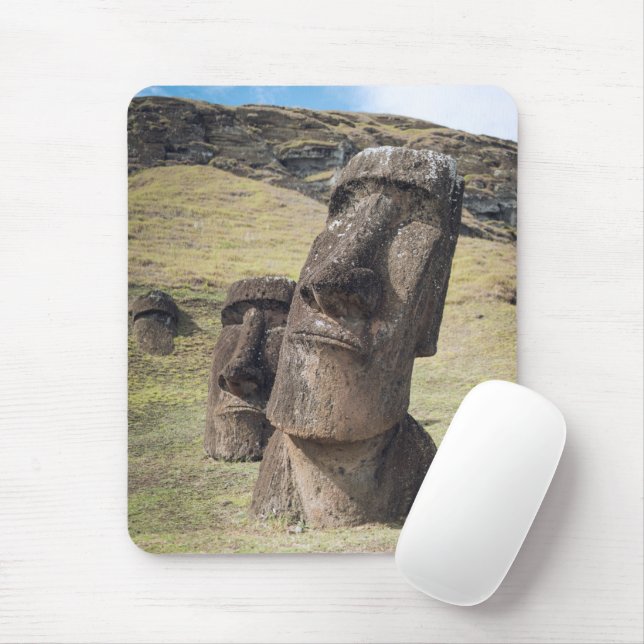 Mousepad Monumentos | Ilha Páscoa, Chile (Com mouse)