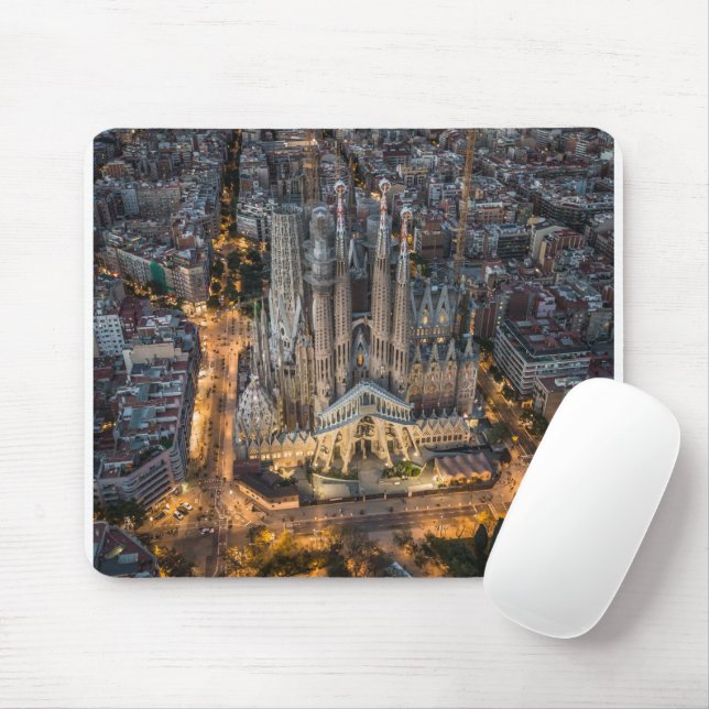 Mousepad Monumentos | La Sagrada Familia (Com mouse)