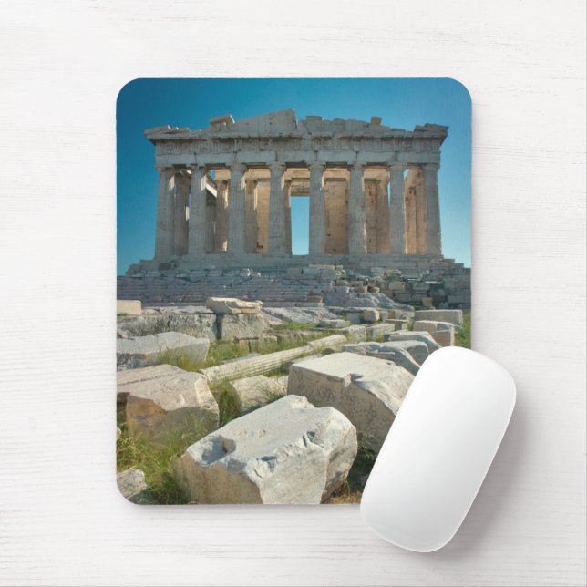 Mousepad Monumentos | Parténon Athens, Grécia (Com mouse)