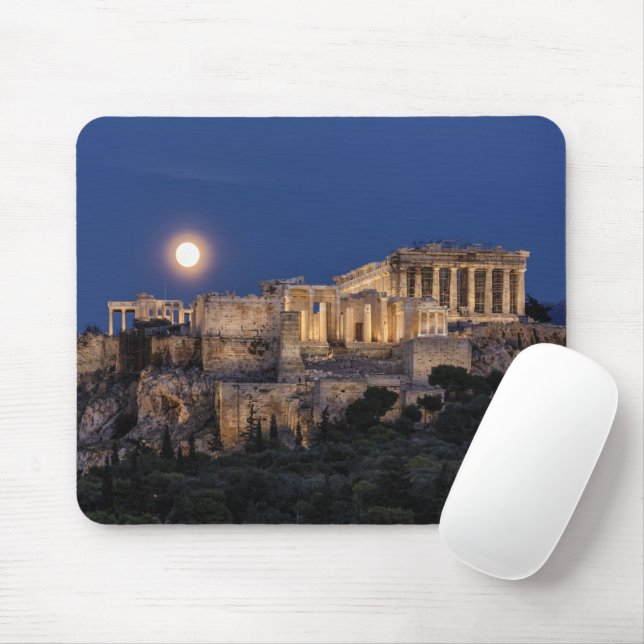 Mousepad Monumentos | Parténon Athens, Grécia (Com mouse)