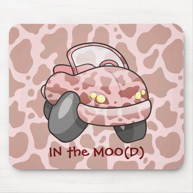 Mousepad Moo Car (Frente)