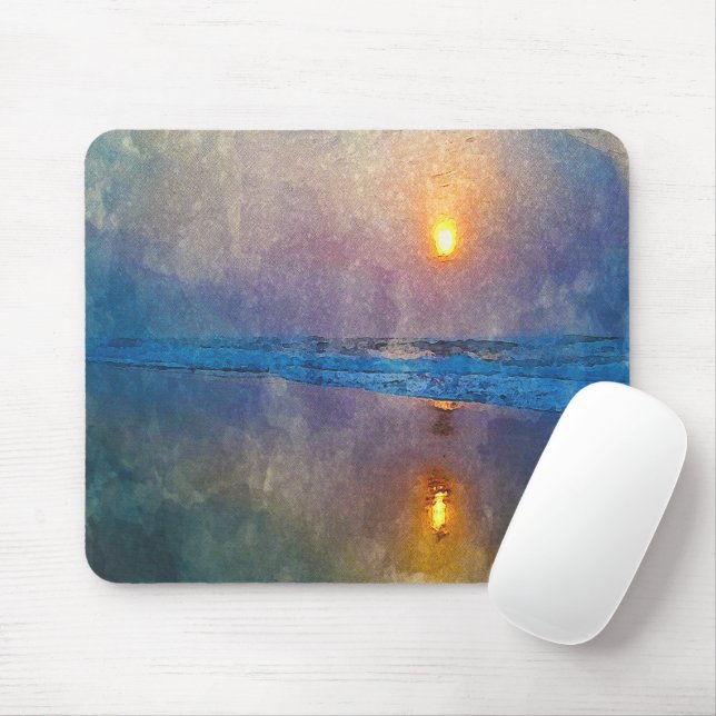 Mousepad Moody miste sol nascer (Com mouse)