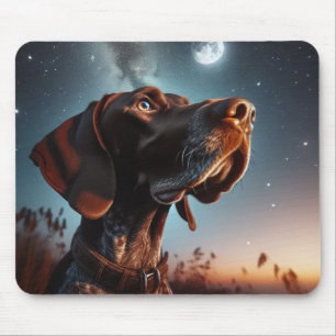 Mousepad Moon (Ponteiro de Baixo Traçado Alemão)