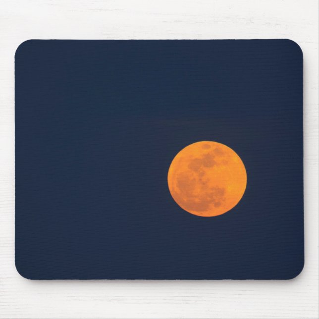 Mousepad Moon Rise of the Super Moon | Savannah, Geórgia (Frente)