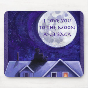 Mousepad Moon Watch