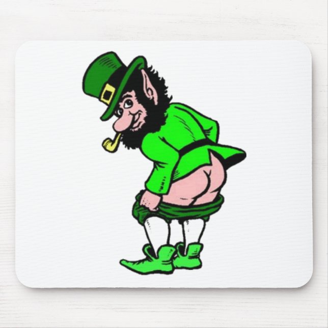 Mousepad Mooning Leprechaun (Frente)