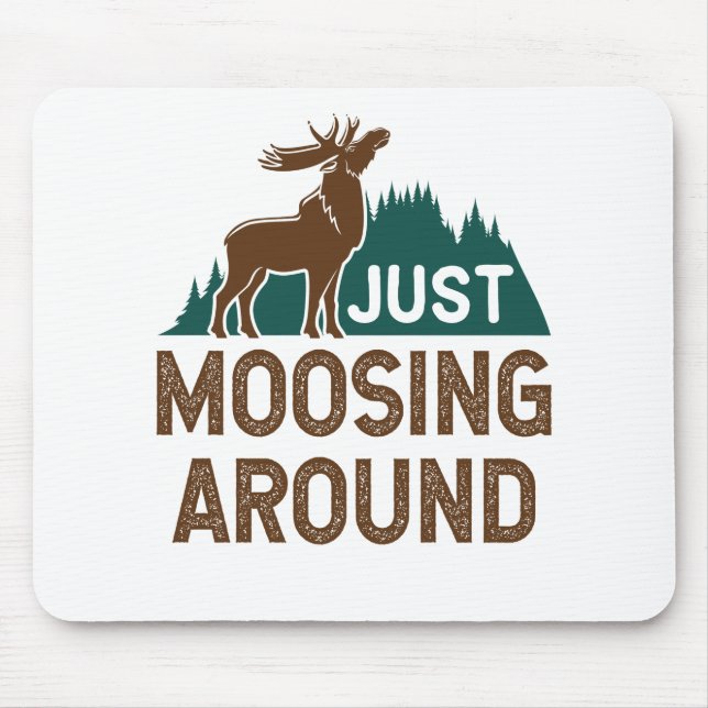 Mousepad Moose Apenas Movendo (Frente)