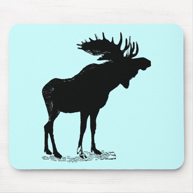 Mousepad Moose Silhouette (Frente)