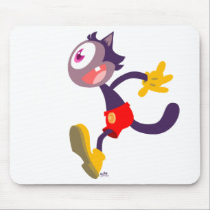 Mousepad Moousepad de gatos monoculares