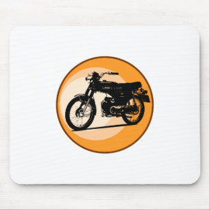 Mousepad Moped clássico "EFERVESCENTE" de Yamaha FS1E