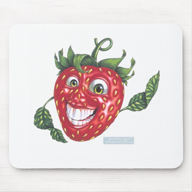 Mousepad morango (Frente)