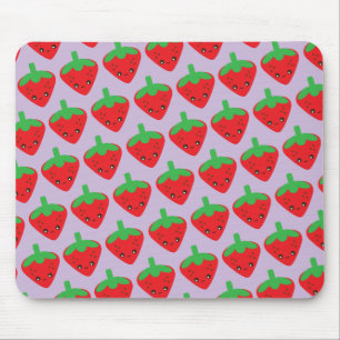 Mousepad Morango de Kawaii