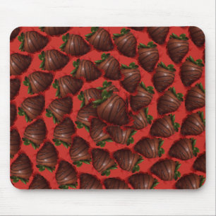 Mousepad Morangos Cobertos De Chocolate