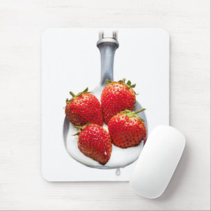 Mousepad Morangos e creme