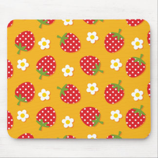 Mousepad Morangos e Flores