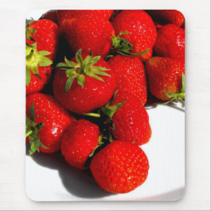 Mousepad Morangos fruta comida