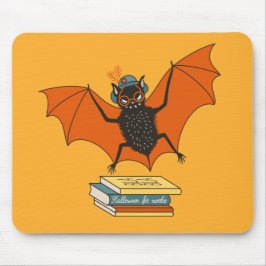 Mousepad Morcego Leitor | Bibliotecário Caprichoso com Livr