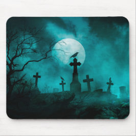 Mousepad Morcegos de Abóbora do Halloween e Bruxas #2