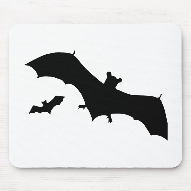 Mousepad Morcegos de Halloween (Frente)