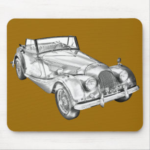 Mousepad Morgan 1964 mais a ilustração do carro de 4