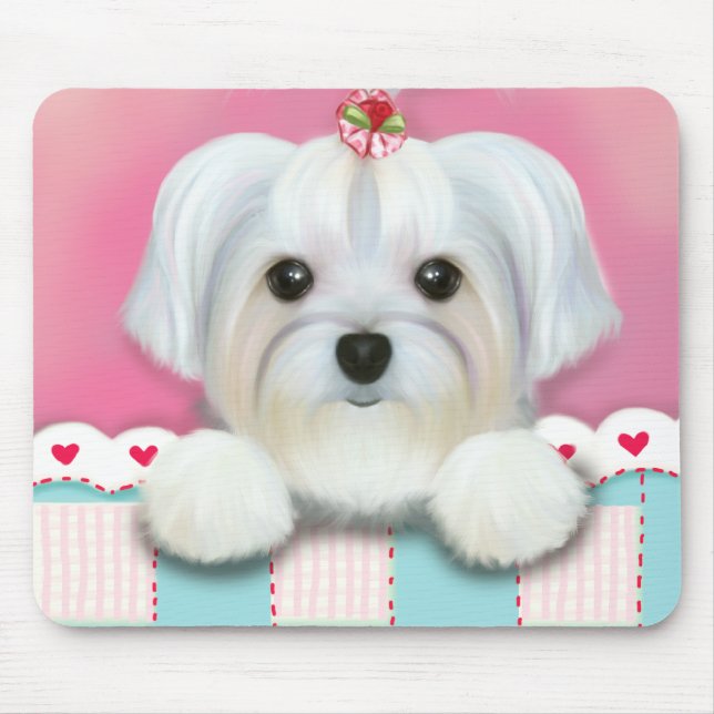 MOUSEPAD MORKIE SHELLY (Frente)