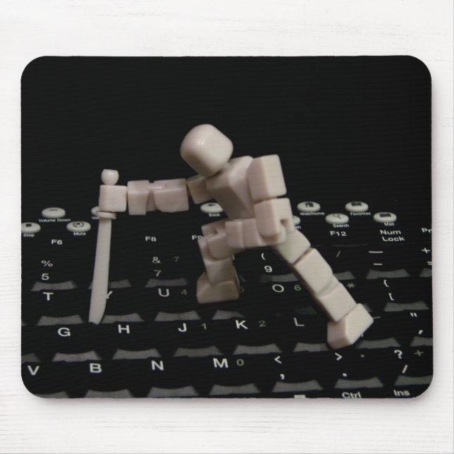 Mousepad Morre o computador, morre! (Frente)