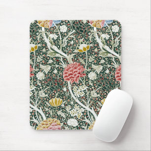 Mousepad Morris Cray Vintage Blossom Floral Design Verde