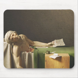 Mousepad Morte De Marat Por Jacques Louis David