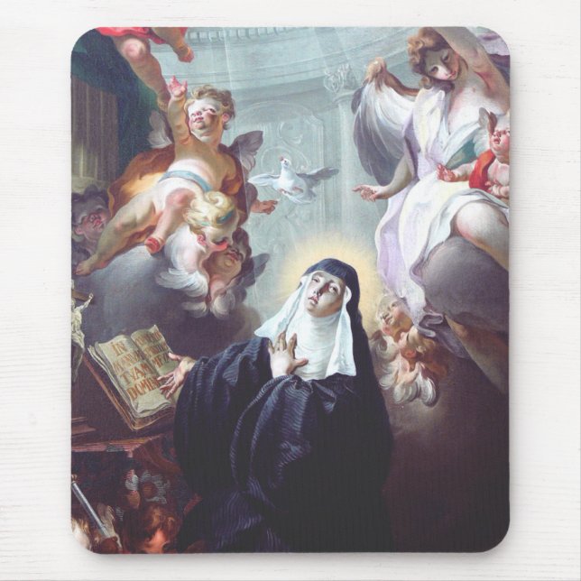 Mousepad Morte de Santa Escolástica (Frente)