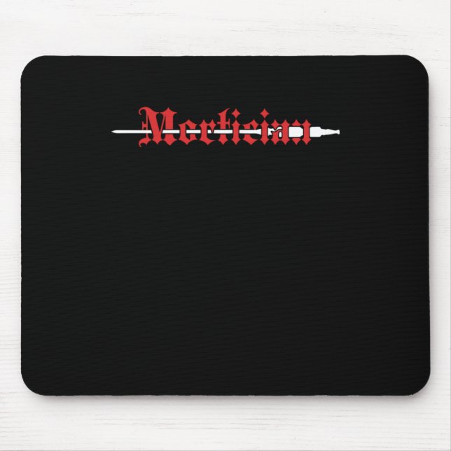 Mousepad Mortican Diretor Funeral Grave Casket Death Gift (Frente)