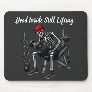 Mousepad Morto por Dentro Ainda Levantando