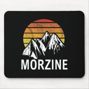 Mousepad Morzine França Alp Ski Resort Snowboard Francês