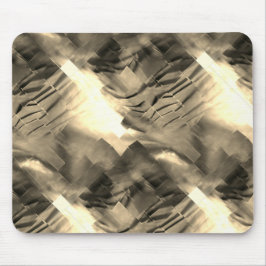 Mousepad Mosaico abstrato estranho com choque de tons