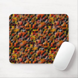 Mousepad Mosaico com mistura de manchas de gradiente vermel