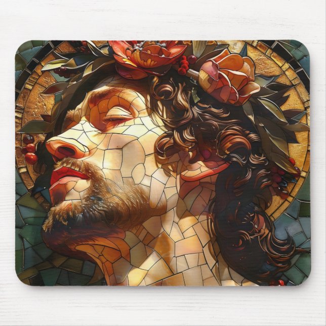 Mousepad Mosaico de Jesus (Frente)
