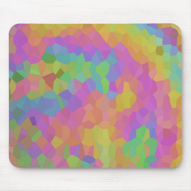 Mousepad Mosaico Oil Slick (Frente)