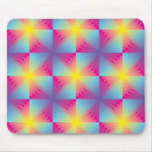 Mousepad Mosaico quadrado abstrato do vetor