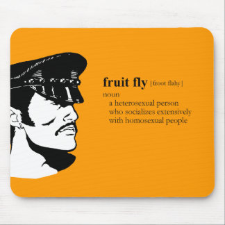 MOUSEPAD MOSCA DE FRUTA