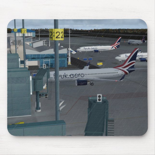 Mousepad Mosca Reino Unido Mousemat (Frente)