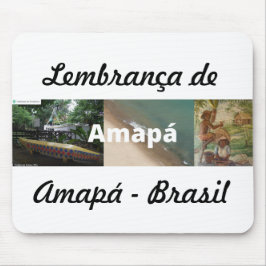 Mousepad Mosepad lembrança do Amapá