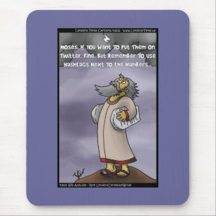Mousepad Moses & As 10 Hashtags do Twitter Presentes e Cami