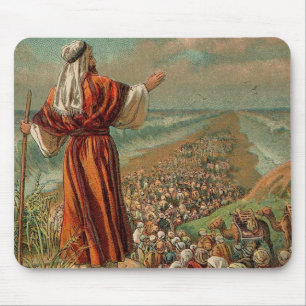 Mousepad Moses Partes do Mar Vermelho